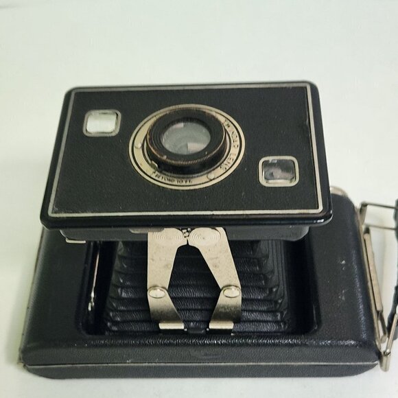 Eastman Kodak Vintage Jiffy Six 20 Folding Camera Twindar Lens - Picture 3 of 9
